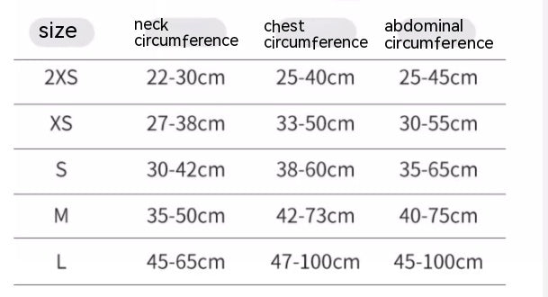 Breathable Dog Harness Vest - Adjustable Chest Strap for Comfort