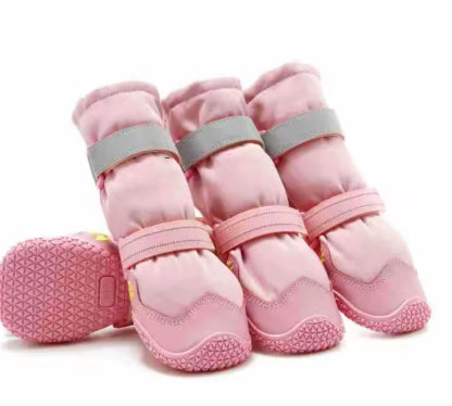 Waterproof Dog Boots - Non-Slip Paw Protection for Medium & Large Dogs