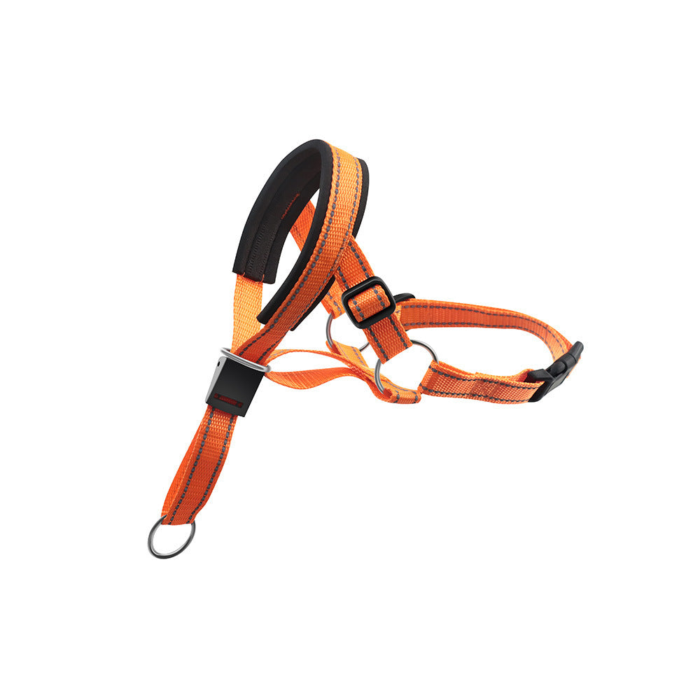 Gentle Dog Training Rope Lead - Soft Nylon Mouth Guide & Leash