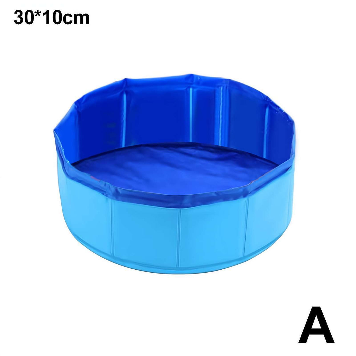 Foldable Dog Pool & Squeaky Toy Set - Summer Fun Bundle