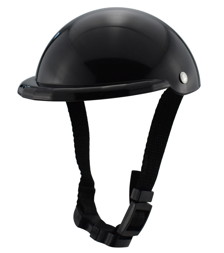 Pet Safety Helmet with Sunglasses - Dog & Cat Motorcycle Costume