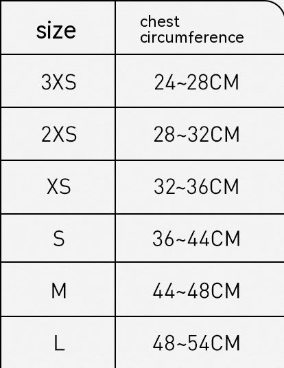 Small Dog Vest - Soft Polyester Harness for Toy Breeds & Puppies