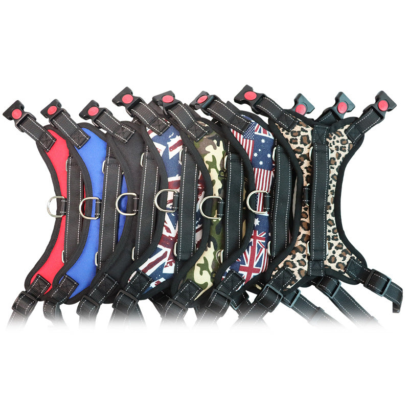 Adjustable Dog Harness - No-Pull Chest Harness for Medium to Large Dogs