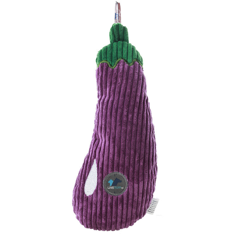 Fruit & Veggie Plush Dog Toys - Bite-Resistant Squeaky Fun