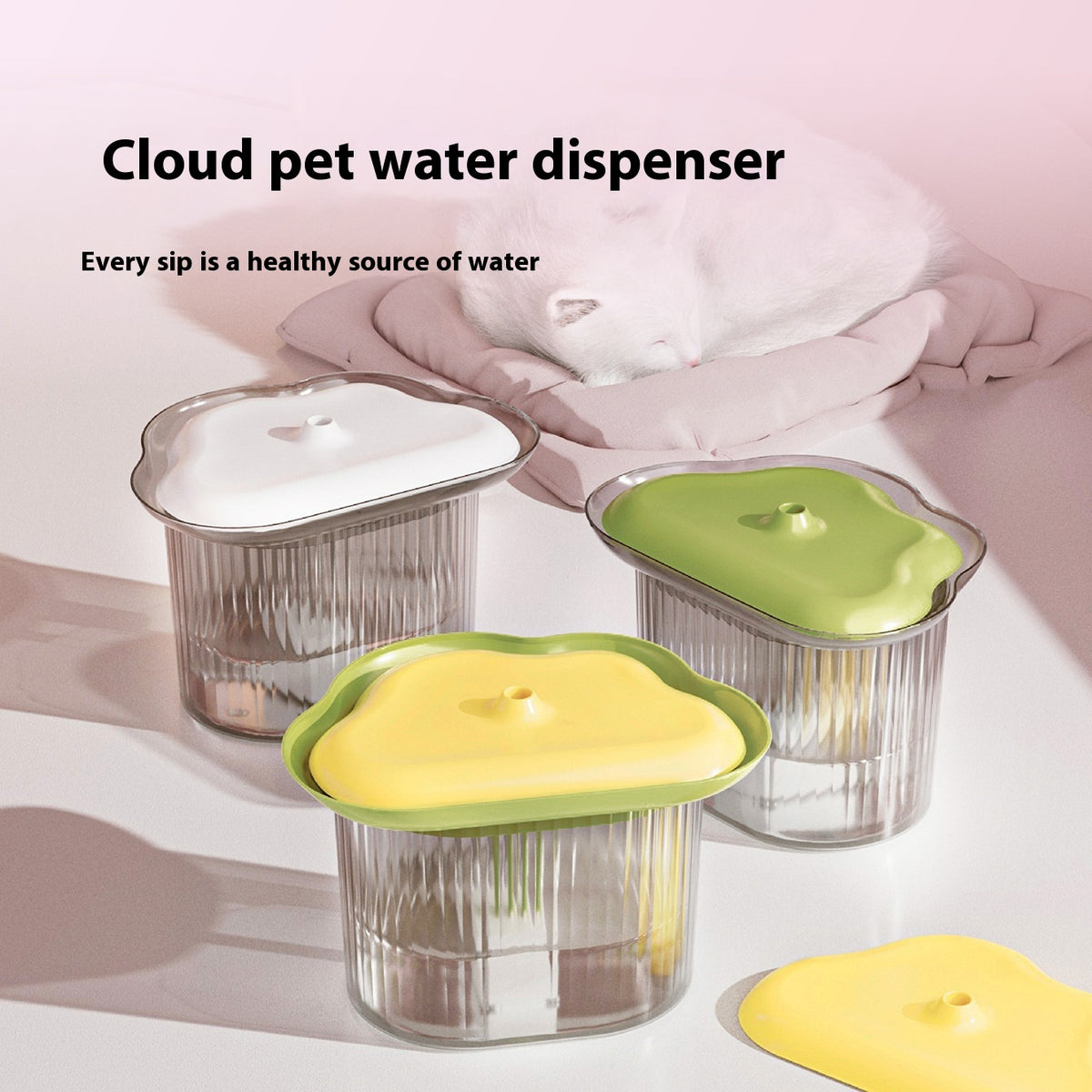 Smart Pet Water Fountain - Auto-Filtering Dispenser for Dogs & Cats