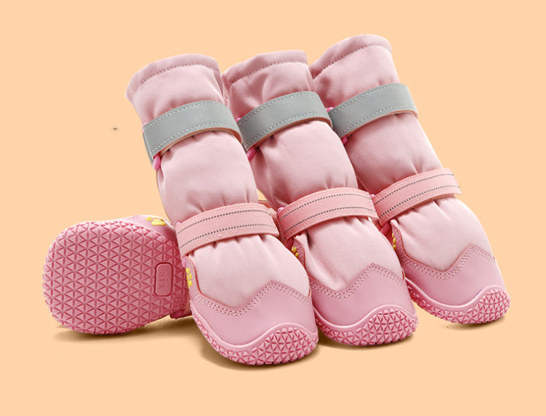 Waterproof Dog Boots - Non-Slip Paw Protection for Medium & Large Dogs
