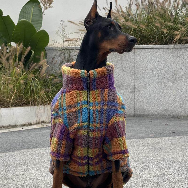 Fleece-Lined Dog Jumper - Warm Winter Coat for Small to Medium Dogs