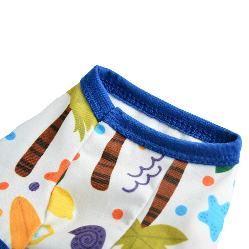 Cute Cartoon Pet Jumpsuit - Cosy Green Onesie for Dogs & Cats