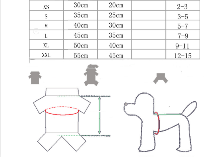 Cosy Pet Jumpsuit - Soft Four-Leg Coverage for Dogs & Cats