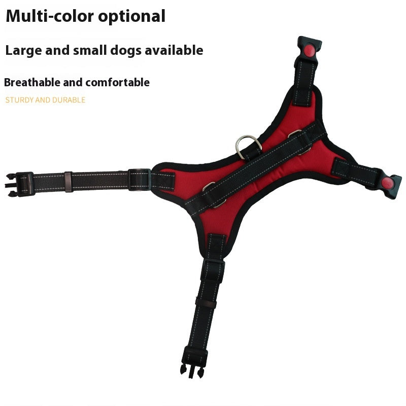 Adjustable Dog Harness - No-Pull Chest Harness for Medium to Large Dogs
