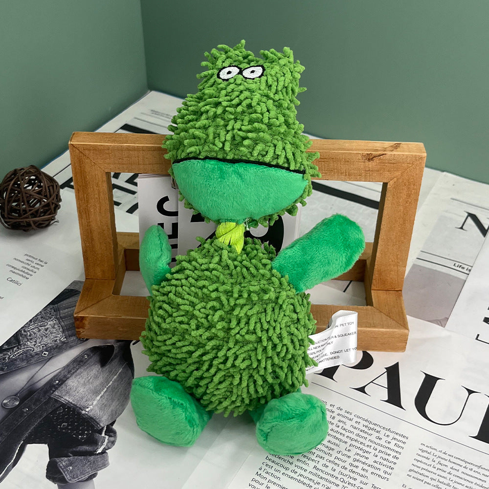 Interactive Duck Plush Dog Toy - Squeaky & Bite-Resistant