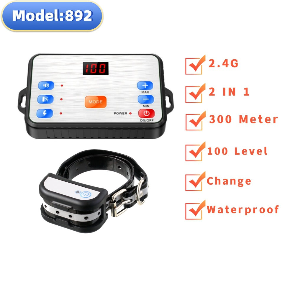 Wireless Dog Fence System - 300m Range Electronic Boundary