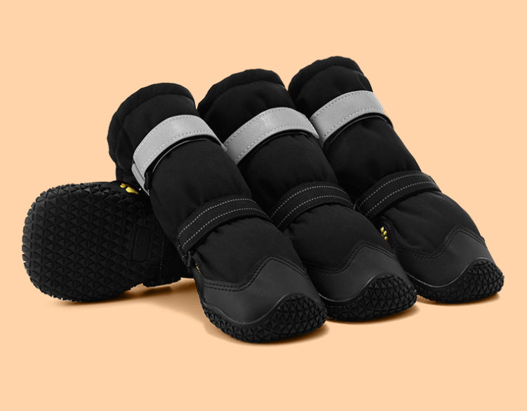 Waterproof Dog Boots - Non-Slip Paw Protection for Medium & Large Dogs