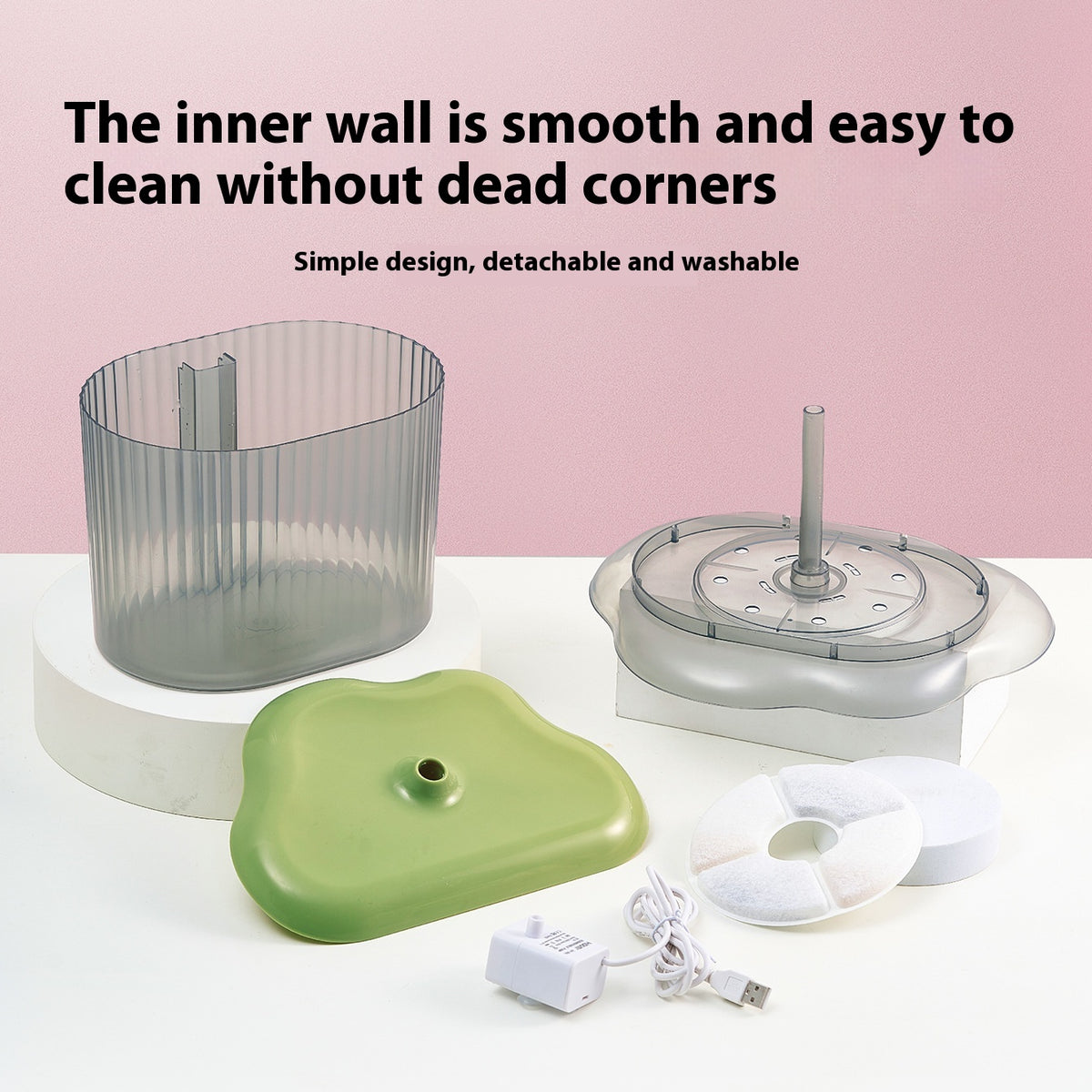 Smart Pet Water Fountain - Auto-Filtering Dispenser for Dogs & Cats