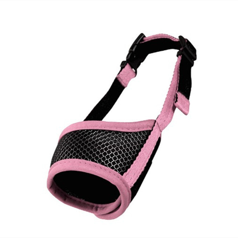 Adjustable Dog Muzzle - Soft Polyester Bite Prevention Training Aid