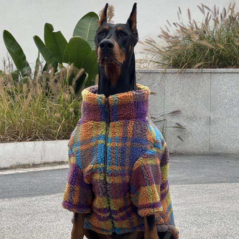Fleece-Lined Dog Jumper - Warm Winter Coat for Small to Medium Dogs