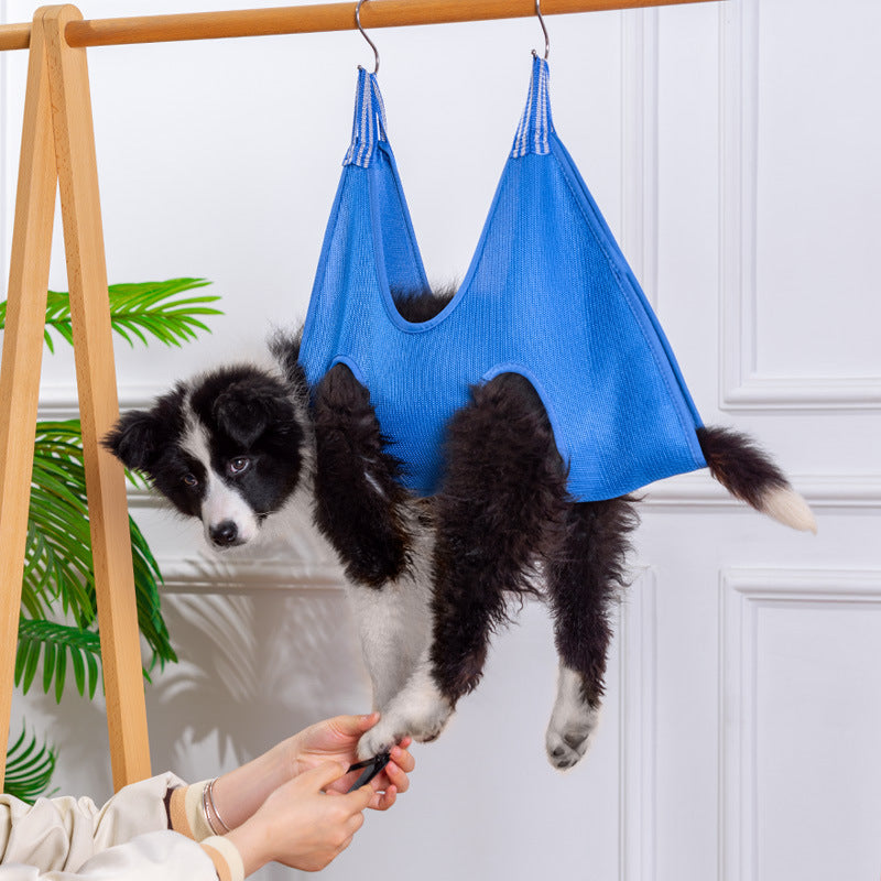 Pet Grooming Hammock - Stress-Free Nail Trimming for Dogs & Cats